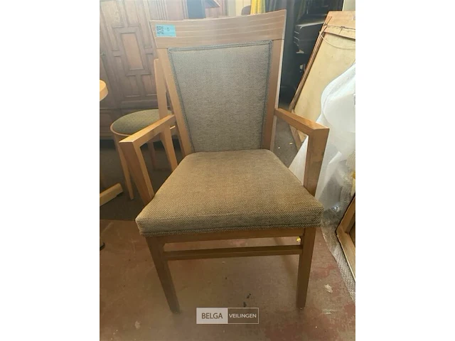 6 x stoelen met armleuning - afbeelding 2 van  4