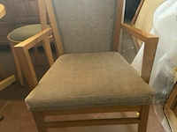 6 x stoelen met armleuning - afbeelding 2 van  4