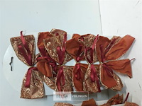 6 x strik roestbruin 5 stuks - afbeelding 3 van  3