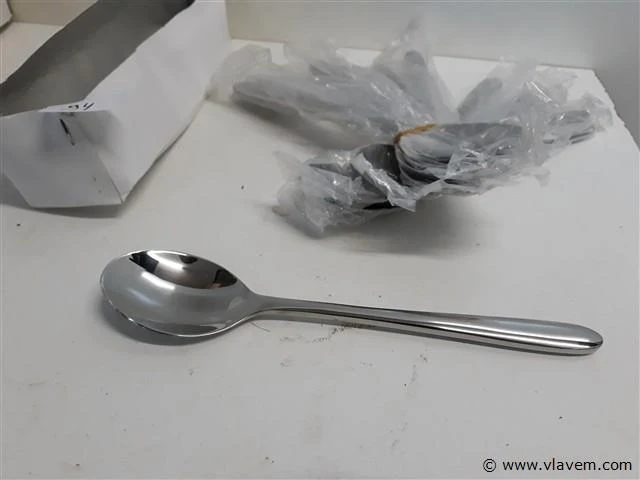 6 x tafellepel 20 cm 18/10 - afbeelding 2 van  2
