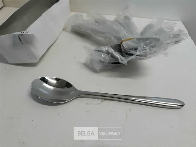 6 x tafellepel 20 cm 18/10 - afbeelding 3 van  3