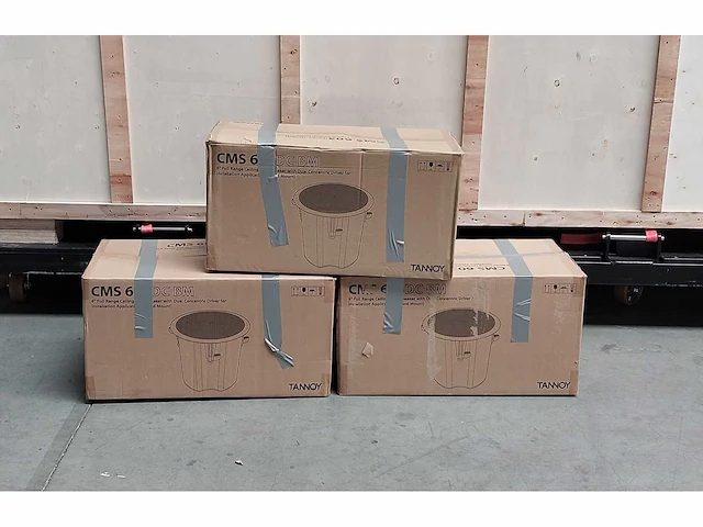 6 x tannoy cms 603dc bm 6" full range ceiling speaker - afbeelding 5 van  5