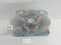 6 x theeglas 32 cl kellogs luminarc