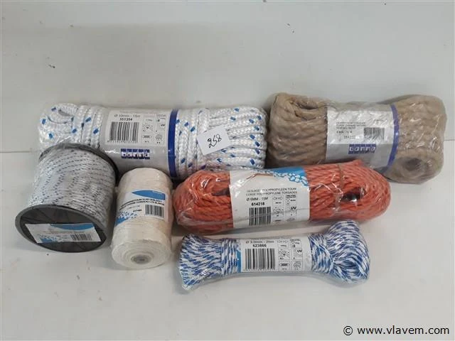 6 x touw mix - afbeelding 1 van  2