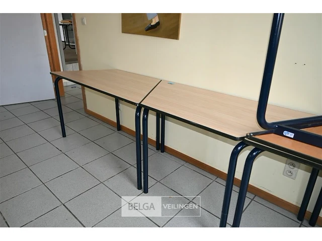 6 x trapeziumvormige tafel - afbeelding 5 van  5