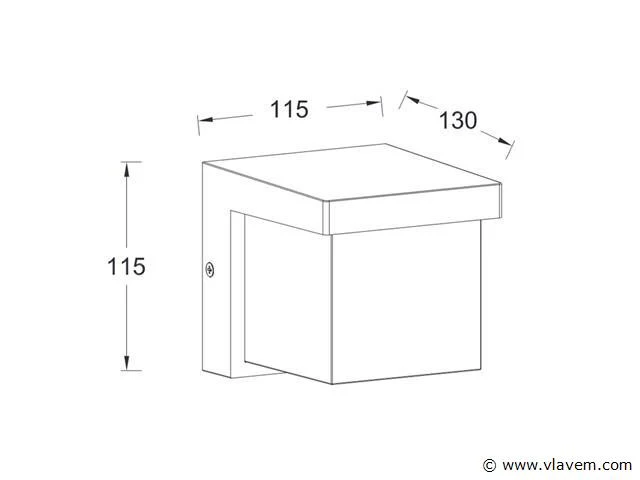 6 x trope opaal buiten wandlamp zwart - afbeelding 3 van  7