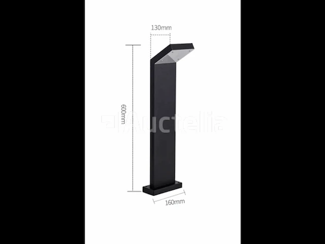 6 x tuinlamp 10w led 60 cm warm wit (sla-64) - afbeelding 2 van  4