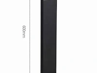 6 x tuinlamp 10w led 60 cm warm wit (sla-64) - afbeelding 3 van  5