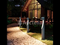 6 x tuinlamp 12w led 60 cm warm wit (sla-35) - afbeelding 1 van  5