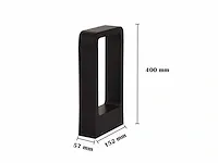 6 x tuinlamp 7w led 40 cm - 3500k warm wit (sla-01) - afbeelding 4 van  4