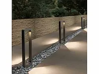 6 x tuinlamp 7w led 60 cm - 3500k warm wit (sla-01) - afbeelding 5 van  5