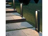 6 x tuinlamp 7w led 60 cm - 3500k warm wit (sla-01) - afbeelding 1 van  5