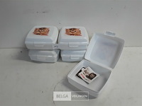 6 x voorraaddoos pvc curver 13 cm - afbeelding 1 van  3