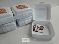 6 x voorraaddoos pvc curver 13 cm - afbeelding 3 van  3