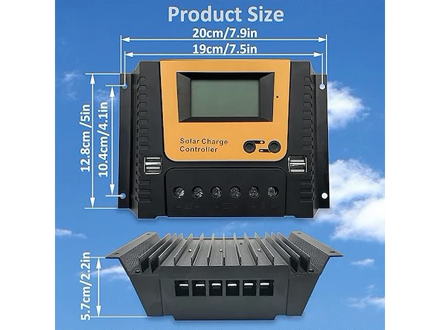 60 a zonne-laadregelaar - afbeelding 2 van  3