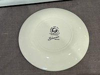 60 bordjes wit/blauw - afbeelding 4 van  5