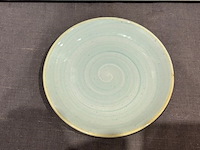 60 bordjes wit/blauw - afbeelding 2 van  5