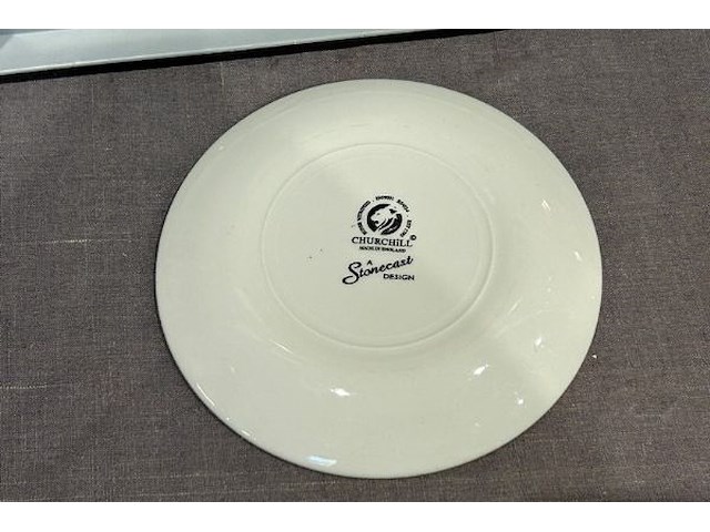 60 bordjes wit/blauw - afbeelding 4 van  5