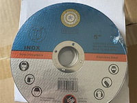 60 doorslijpschijven 125 mm metaal - afbeelding 1 van  2