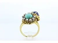 60 er jaren retro ring - afbeelding 1 van  5