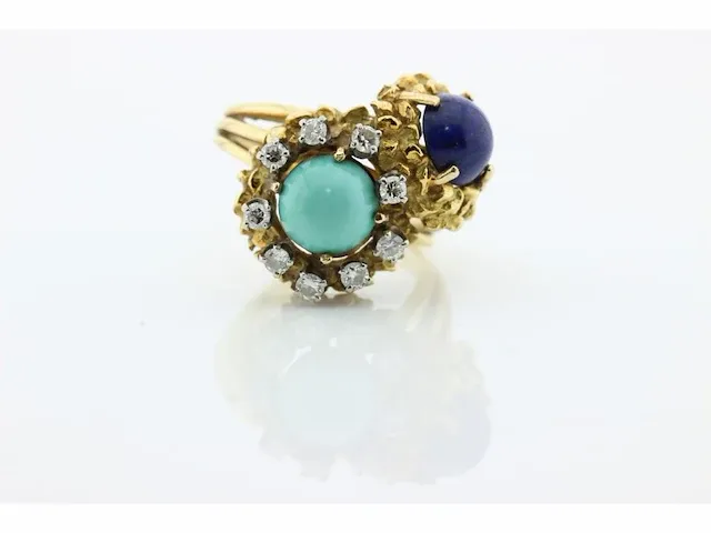 60 er jaren retro ring - afbeelding 3 van  5