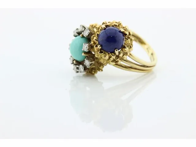 60 er jaren retro ring - afbeelding 5 van  5