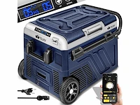 60 liter elektrische compressor koelbox / marineblauw | elektrische vriezer met app - afbeelding 1 van  7