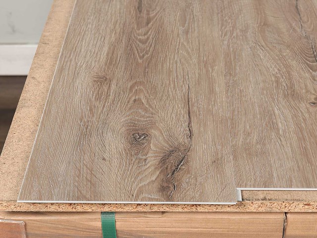 60 m2 pvc spc click plank met xps onderlaag - 1220 x 228 x 5 mm - afbeelding 2 van  4