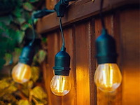 60 x 2w e27 g45 amber glas filament led bulb 2000k - afbeelding 2 van  3