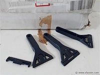 60 x glaskrabber met pvc handvat - afbeelding 2 van  2