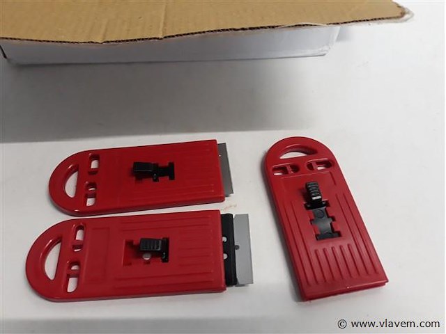 60 x glaskrabber pvc - afbeelding 2 van  2