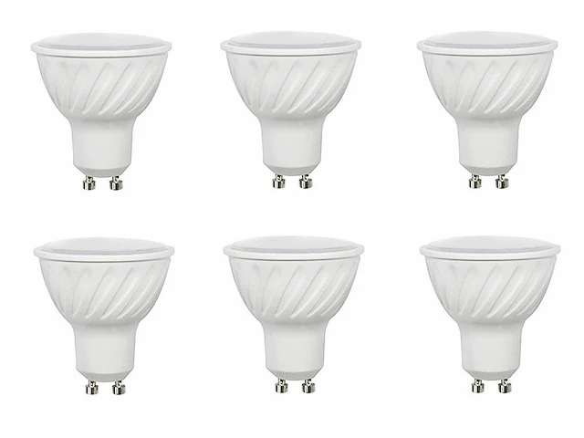 60 x gt ledlampen 6 watt, gu10, 6400k - afbeelding 3 van  10