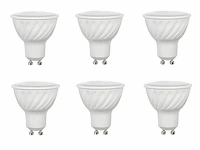 60 x gt ledlampen 6 watt, gu10, 6400k - afbeelding 3 van  10