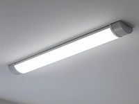 60 x led batten 36w – 120cm – 6500k koud wit – stofdicht – 30.000h - afbeelding 1 van  5