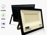 60 x led schijnwerper 100w mini – 6500k koud wit – ip65 - afbeelding 4 van  5