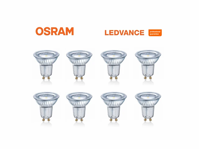 60 x osram gu10 led lampjes, dimbaar - afbeelding 1 van  10