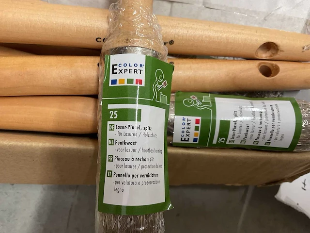 60 x puntkwast voor houtbescherming - afbeelding 3 van  5
