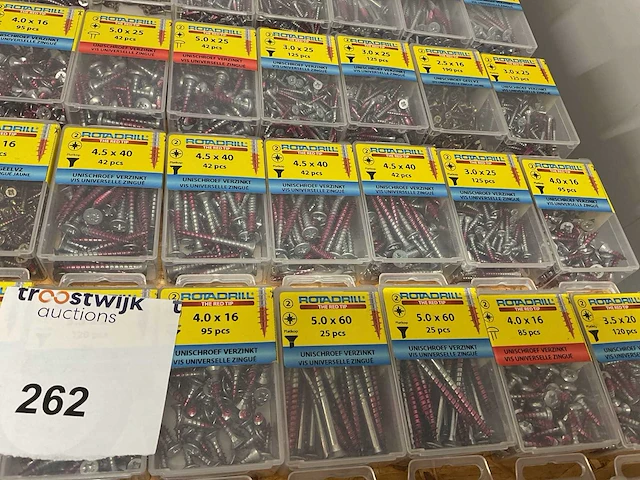 60 x verzinkte universele schroeven - afbeelding 4 van  7