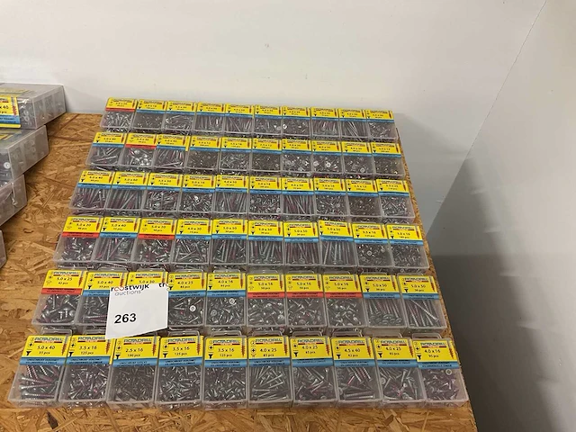 60 x verzinkte universele schroeven - afbeelding 1 van  6