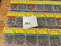 60 x verzinkte universele schroeven - afbeelding 2 van  6