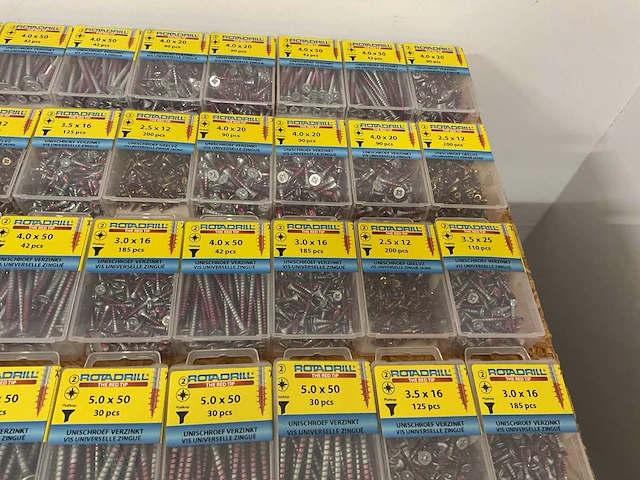 60 x verzinkte universele schroeven - afbeelding 4 van  6