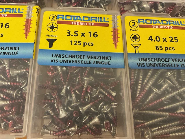 60 x verzinkte universele schroeven - afbeelding 6 van  6