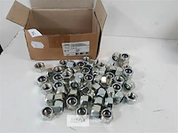 60 x zeskant borgmoer m16 - afbeelding 1 van  3