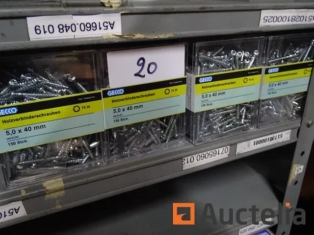 600 gecco houtschroeven - afbeelding 1 van  3