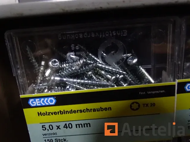 600 gecco houtschroeven - afbeelding 2 van  3