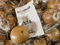 600 x houten kastknopjes met magneet sluiting - afbeelding 5 van  6