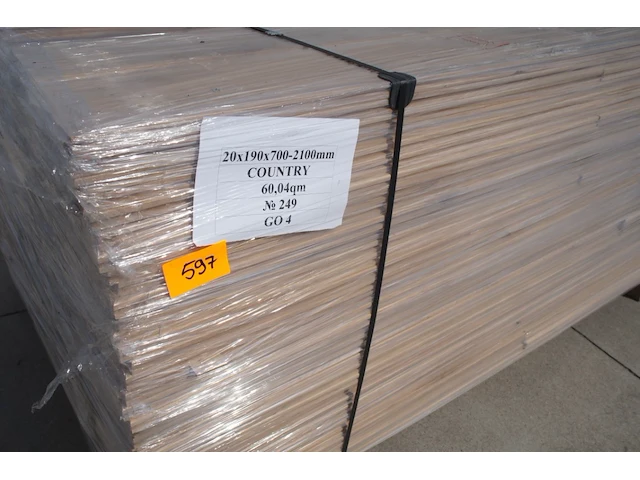 60,04 m² massief eiken parket 20mm - afbeelding 5 van  7