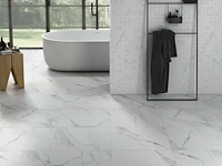 600x600mm gerectificeerd marble carrara matt 18,72m² - afbeelding 1 van  2