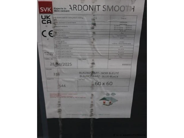 601 leien ardonit gl 60x60 blz336 (544 st/pal) - afbeelding 2 van  4