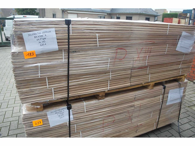 60.57 m² massief eiken parket 15mm - afbeelding 3 van  6